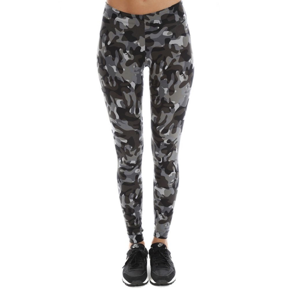 High Wasted Nike Military Pattern Tights
